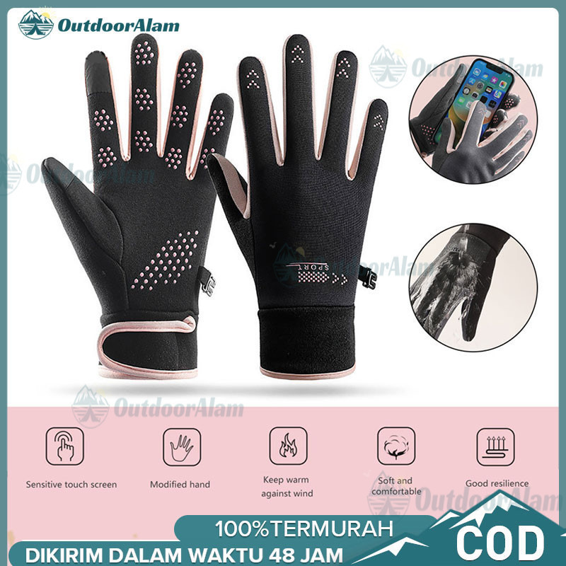 Sarung Tangan Motor Sepedah Sarung Tangan Touchscreen Sepeda Motor Mobil Touch Screen GlovesSarung T