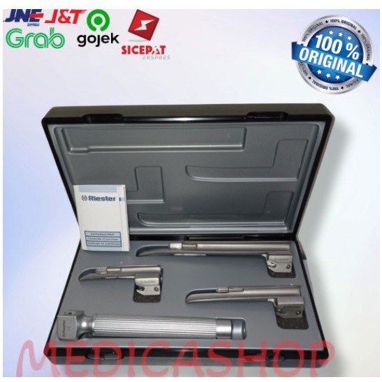 Laringoskop riester LED