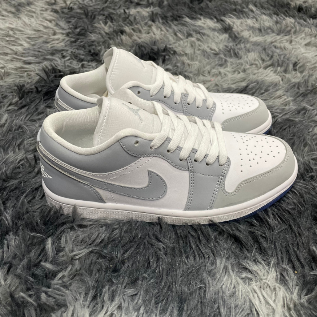 Nike Air Jordan 1 Low White Wolf Grey