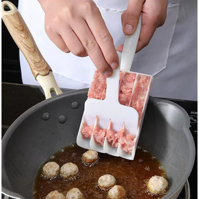 Alat Cetak Bakso Model 4 Baris / Cetakan Daging Alat Pembuat Bakso Anti Lengket gks