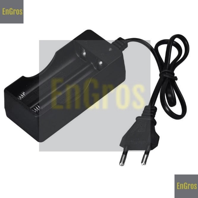 2SLOT Charger Baterai 18650 2 Slot Charger Batere 18650 - Desktop Charger Universal 2Slot baterai Se