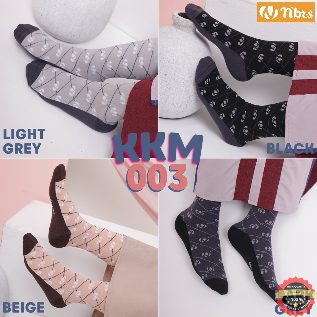KKM 003 NIBRAS / KAOS KAKI MOTIF NIBRAS