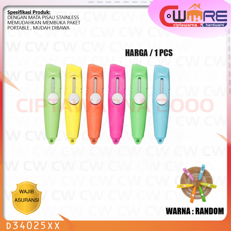 

Cutter Kuter bentuk Pena pen Pisau Cuter pemotong kertas mini - NATS