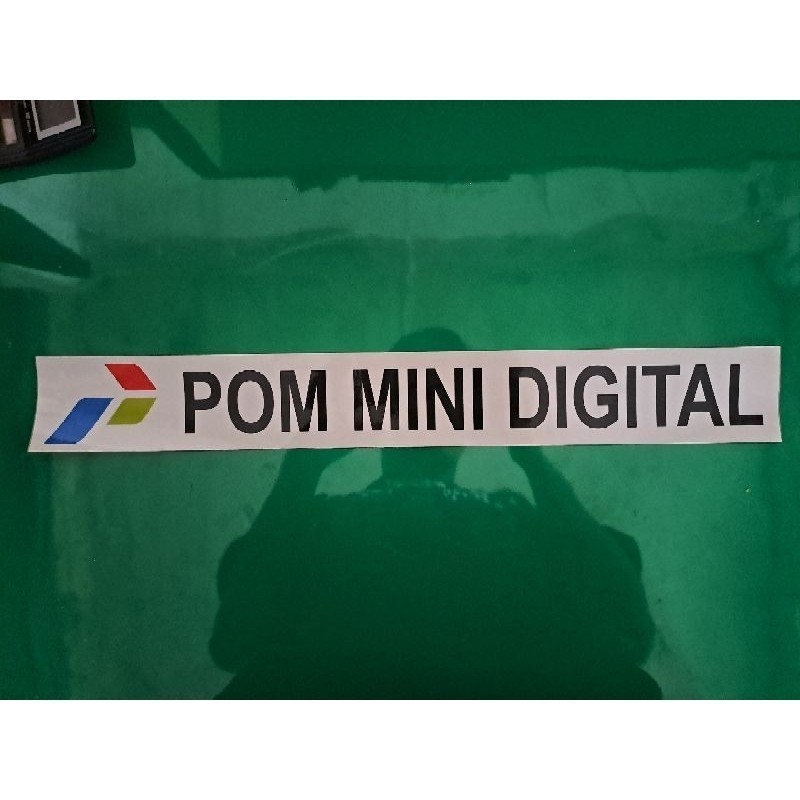 

Sticker Stiker Tulisan Pom Mini Digital Sticker Larangan Sticker Pasti Puas