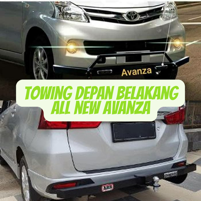 Towing BAR ARB Tanduk Besi Depan Belakang All New Avanza/Xenia
