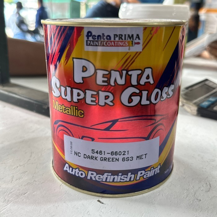 

cat penta super gloss metallic nc dark green 6S3 met 66021 ( 1kg )