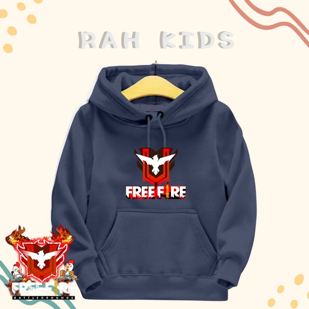 Jaket Hoodie Anak laki laki perempuan FF /sweater anak umur 2 3 4 5 6 7 8 9 10 11 12 tahun/hoodie an