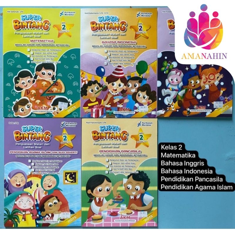LKS/AKM KURIKULUM MERDEKA SD KELAS 2 SEMESTER 1 DAN 2 UHJ