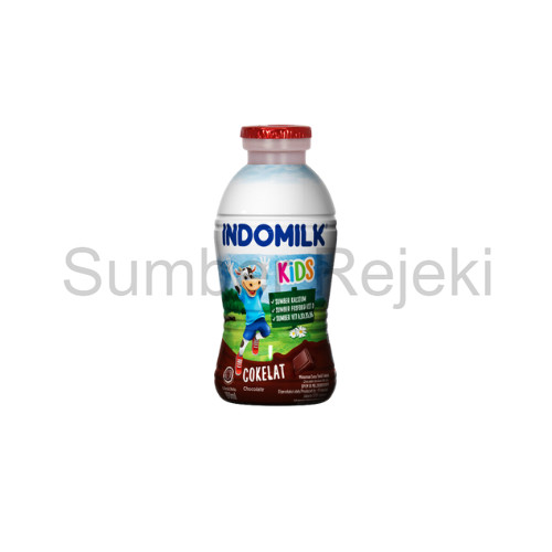 

INDOMILK COKLAT BOTOL 190ML 1PCS | INDOMILK SUSU ANAK