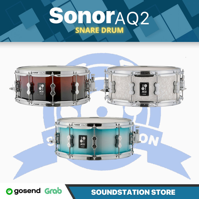 Sonor AQ2 Maple Snare Drum - Senar Drum