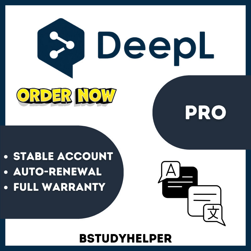 | DeepL Pro Premium Account |Market Cheapest Instant Delivery  DeepL Translator [ SHARED ]