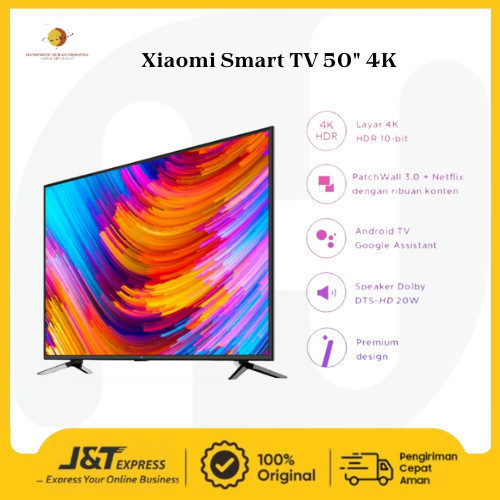 Xiaomi Tv 55 Inch 4K Smart Tv-Quantum Led-Android 10 - Second Like New