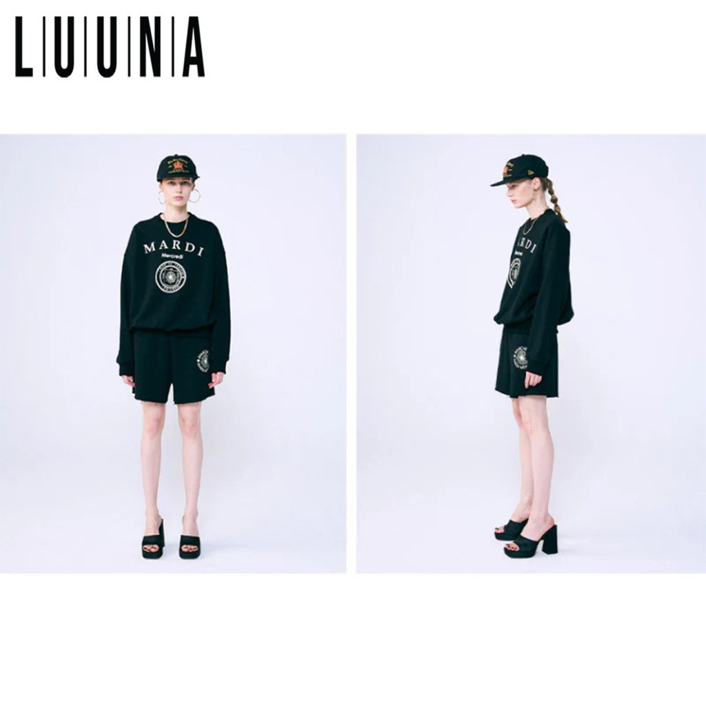 Ay00 Sweatshirt Wanita Mardi Mercredi Sweatshirt Collection (Kim Goeun)