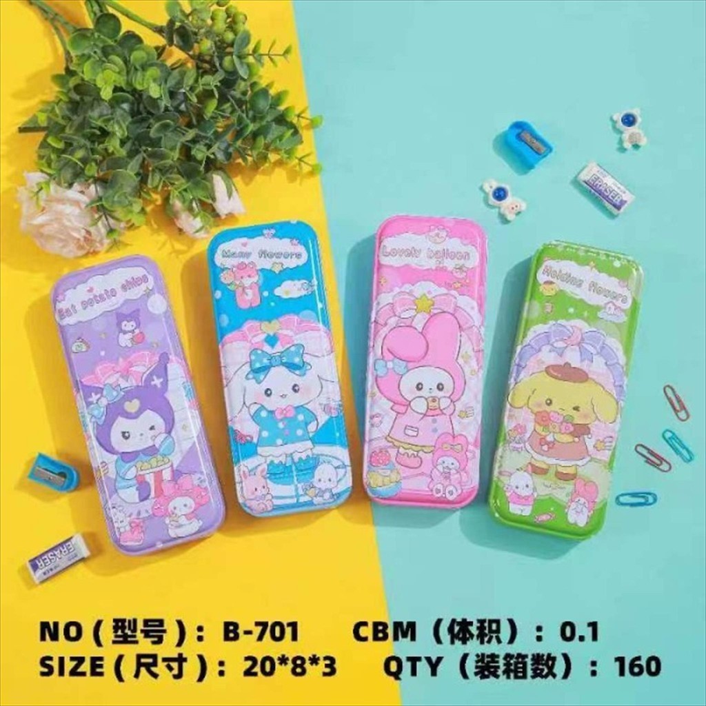 

[P] B-701 Pensil Case/Tempat Pensil Kaleng (PCS)