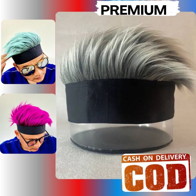 Topi rambut palsu pria Premium Bergaransi Wik rambut palsu