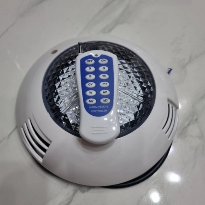 LAMPU KOLAM RENANG LED RGB UNDERWATER 24 WATT FENPI LIGHT