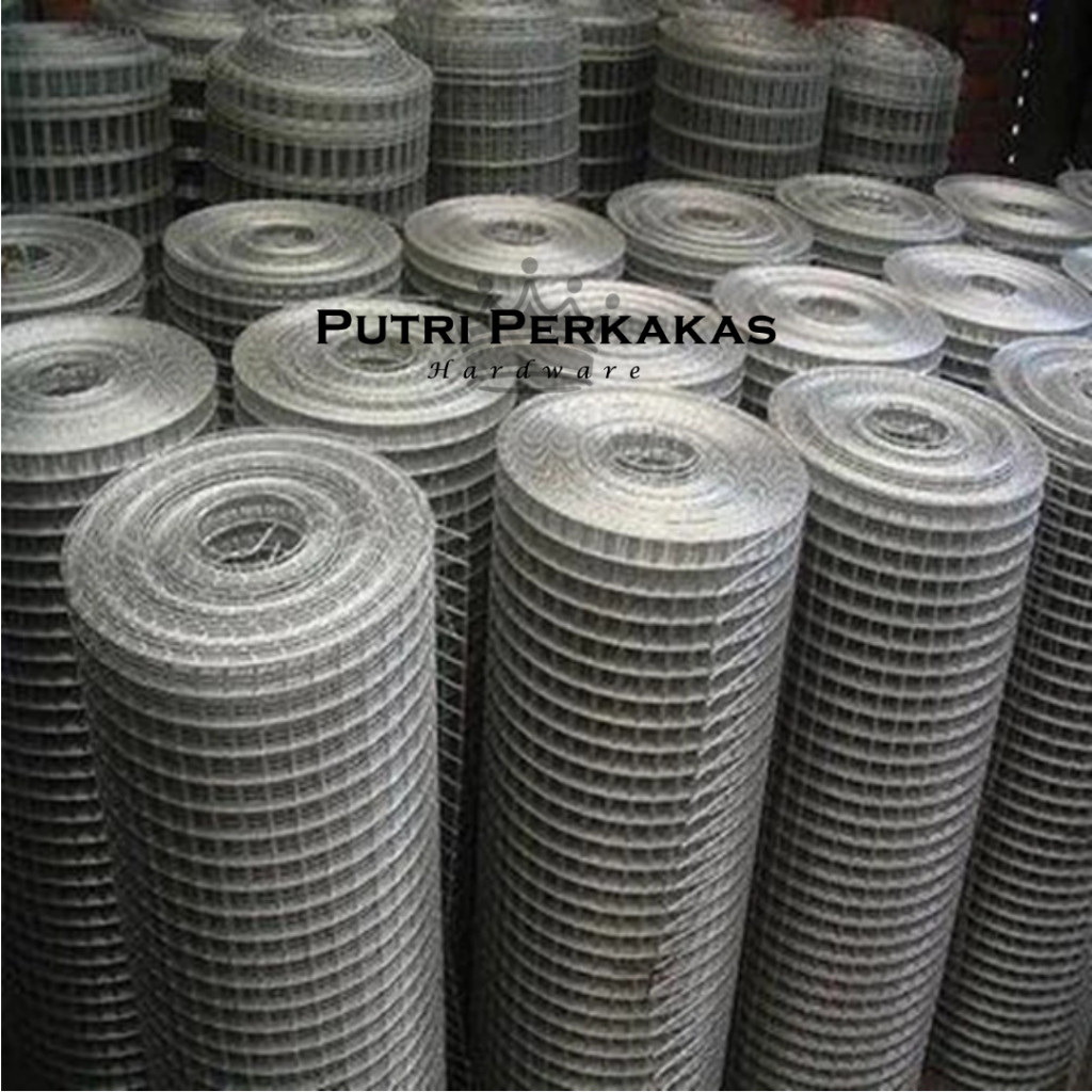 QL84UR Kawat Loket Putih (Galvanis) 1/4, 1/2, 3/4, 1 Inch Merk LX | Kawat Galvanis 12MM BWG19