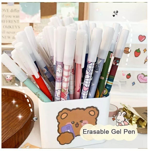 

Pulpen bisa dihapus Karakter Erasable Gel Pen