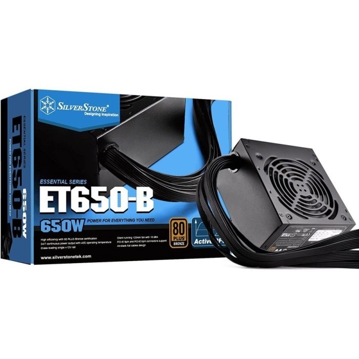 Silverstone ET650-B - PSU 650W 80+ Bronze