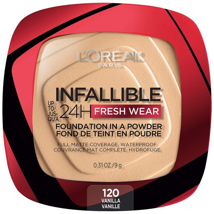 L'Oreal Loreal Paris Infallible Pro Matte Powder Two Way Cake Bedak - Vanilla US