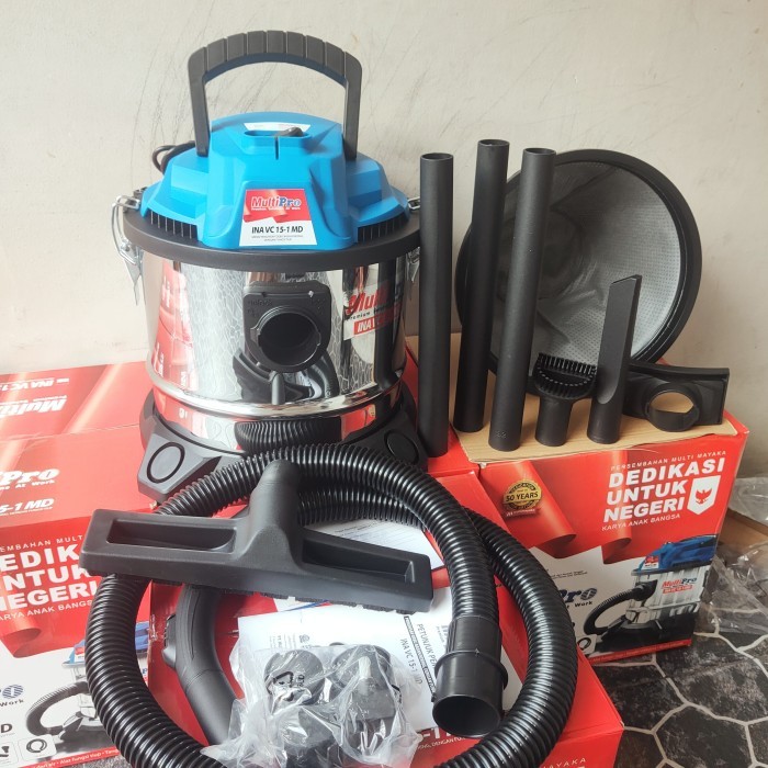Vacuum Cleaner 3in1 MULTIPRO INA VC1501K YS VC 1501 K YS 15L 15Liter 15 Liter Vakum Sedot Debu Tiup 