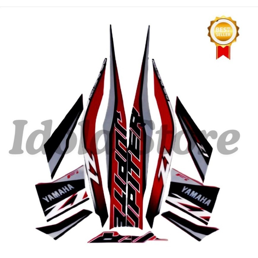 Stiker Striping Motor Yamaha Jupiter Z1 2021 Merah Lis Les Body Jupiter Z1 2021 Terbaik
