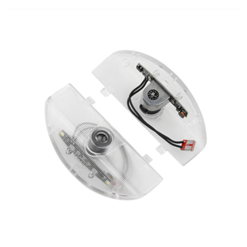 2Pcs LED Car Welcome Door Projector Light For Mitsubishi Montero Pajero 2006-2020 Grandis 2003-2011 