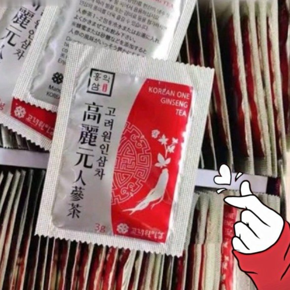 Korean One Red Ginseng Tea Teh Ginseng Korea Ecer per 30s