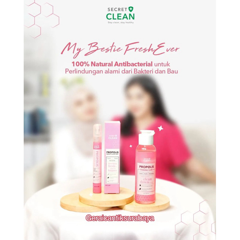 Secret Clean Propolis Feminine Care - feminine spray propolis -feminine wash