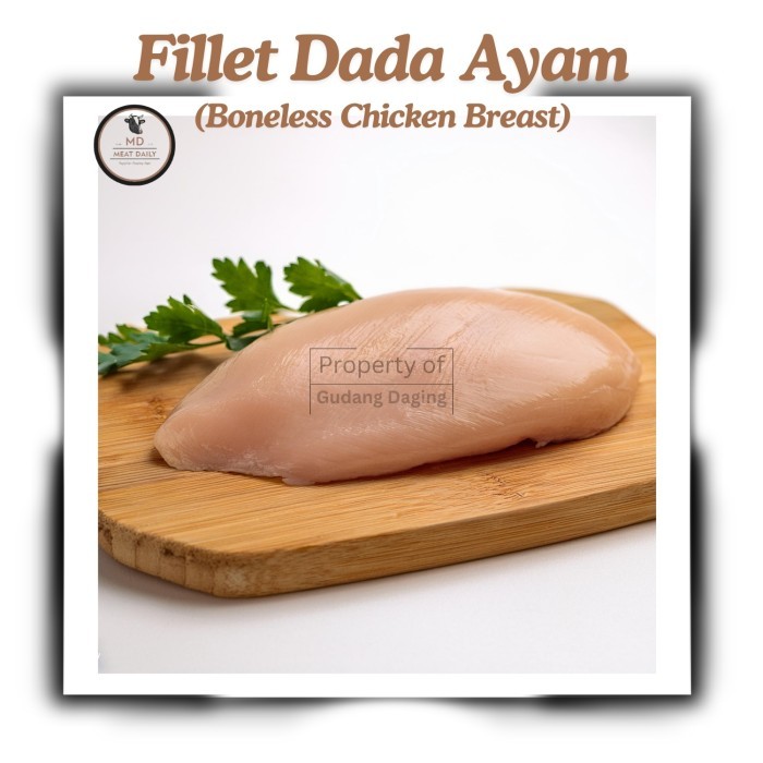 

Dada Ayam Fillet Boneless 1kg dan 500gr | Gudang Daging