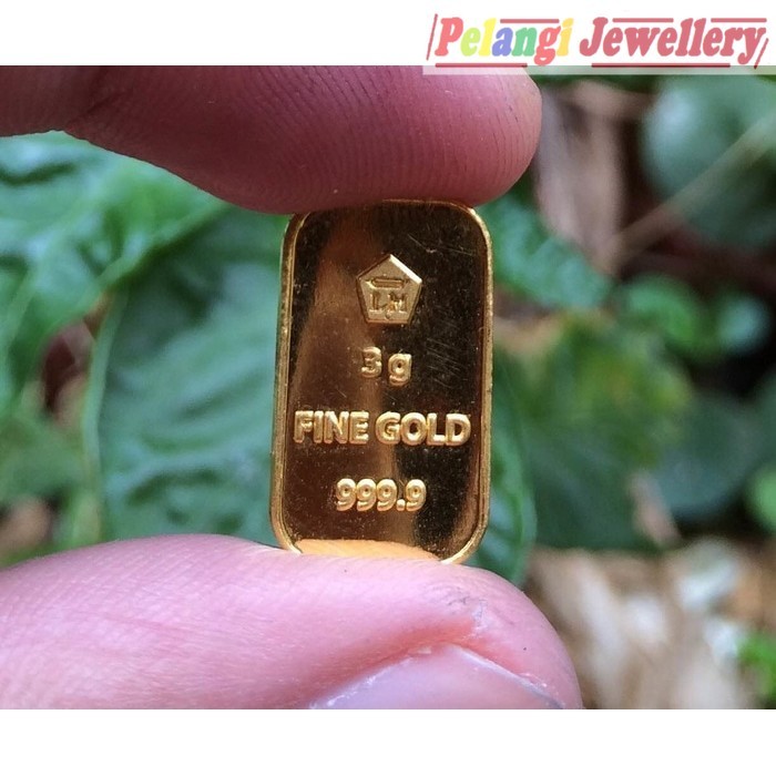 Emas Antam 24K Murni Dan Sertifikat Antam 3gr Murah Cetakan Terbaru