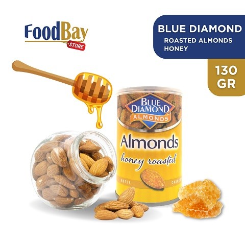 

BLUE DIAMOND Roasted Almonds Honey 130 Gr