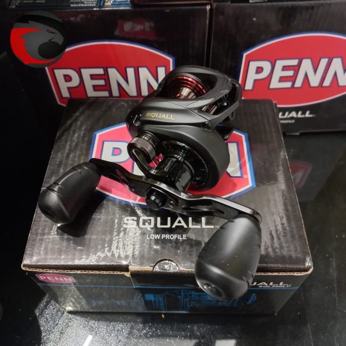 Reel BAITCASTING PENN SQUALL LOW PROFILE SQL200LP,300LP,300LPHS,400LP,400LPLH