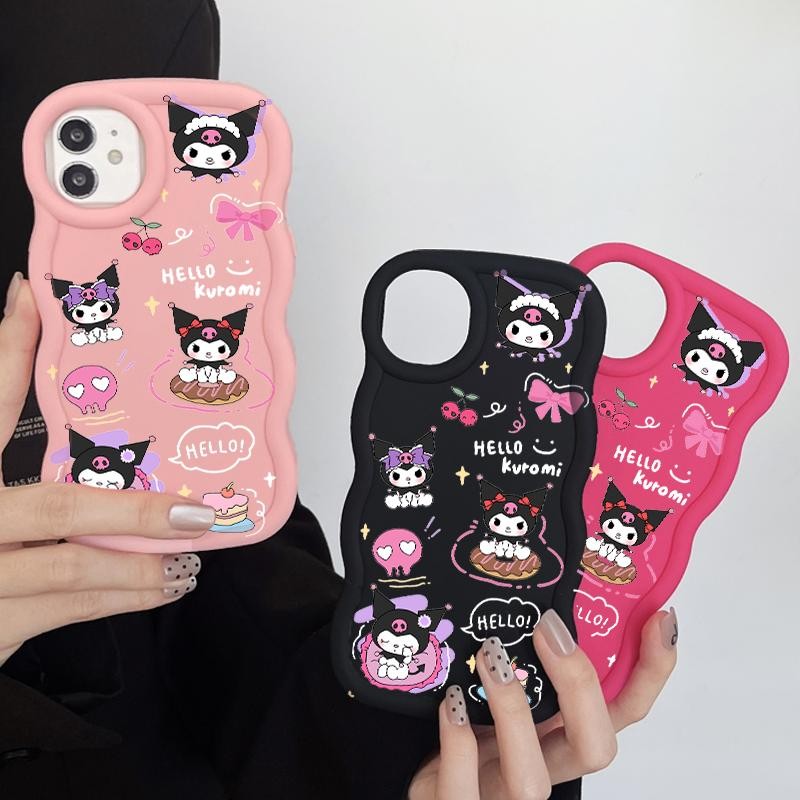 Soft Case Samsung M01s M04 M10S M12 M13 5G M20S M22 M23 M32 M40S Casing Kartun Kuromi Silikon Antish