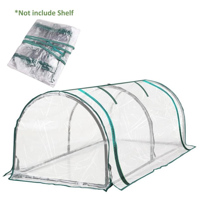 Small Greenhouse Cover for Outdoor Indoor Plant Portable Mini Greenhouse Tent Gardening Backyard Pla
