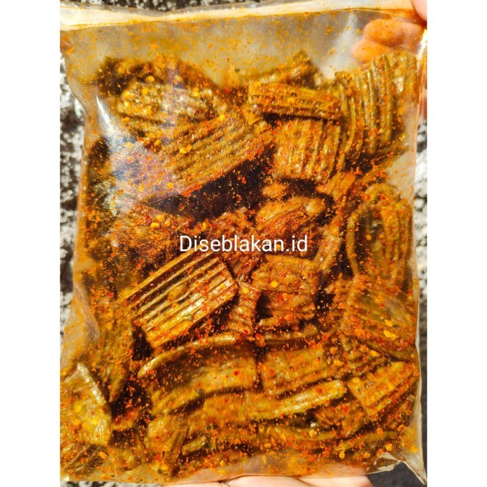 

kerupuk jengkol pedas daun jeruk isi 500gram AJIP