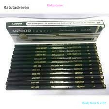 

BALQIS 12PCS PENSIL M2000 HIJAU 2 B HARGA1 LUSIN KEREN READY STOK