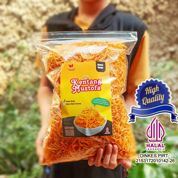 

BEST SELLER Kering Kentang Mustofa 1 kg - Pdas mnis Kcang