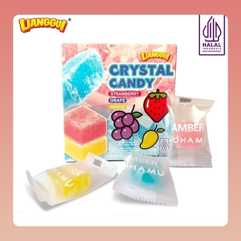 

[Permen import halal] Lianggui Rasa Leci PERMEN LUNAK ANEKA RASA STROBERI, MANGGA Permen Buah Candy Corno Permen Rasa Buah Mangga Jeruk & trawberry Permen Lunak