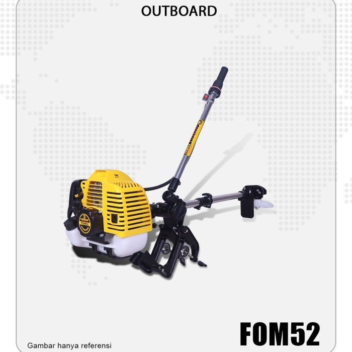 Mesin Tempel Perahu Karet Firman FOM52