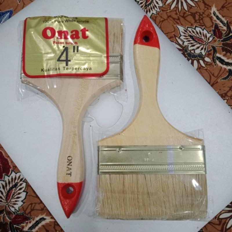 

Kuas Cat vernis 4" / Paint Brush 4 inch / Murah Bagus