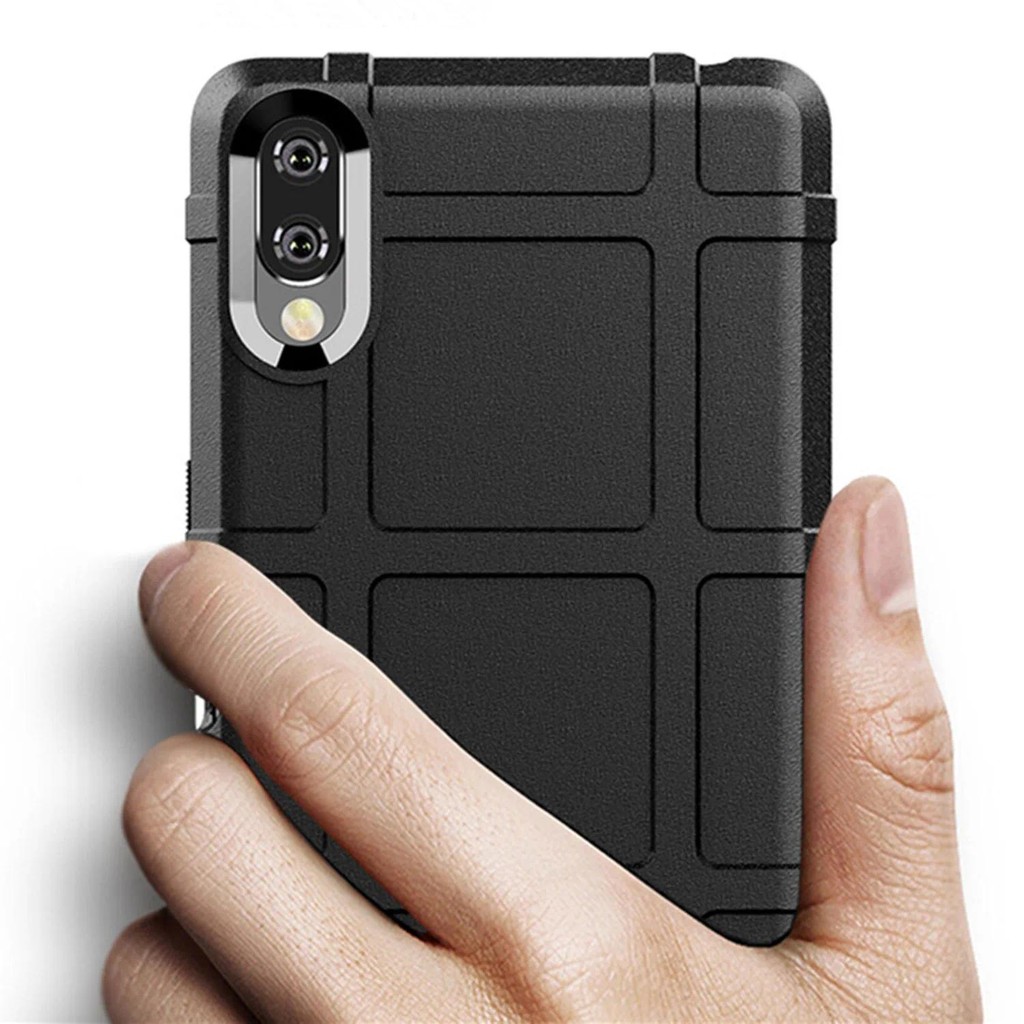 Untuk Sony Xperia L3 Protector Rubber Case Silicone Shield Phone Cover untuk xperia l3 sony l3 Armor