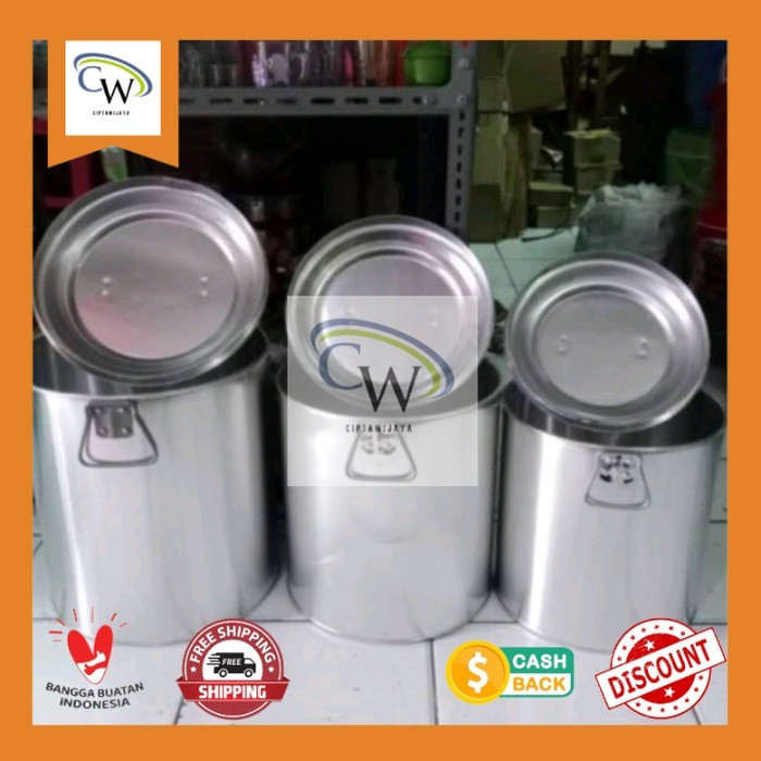 Dandang Polos Almunium / Dandang Tong Air Polos 0.8 MM / Dandang Bubur Polos Almunium Tebal O.8