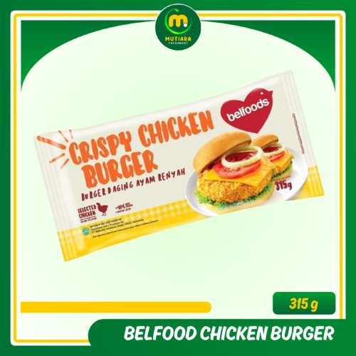 

BELFOOD CHIKEN BURGER 315GR