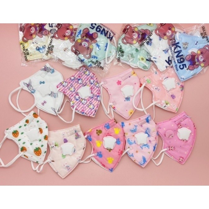 PAMFY MASKER MOUSON KN95 KIDS MOTIF 5PLY ISI 10PCS ORIGINAL