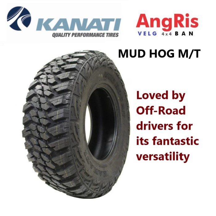 Ban Kanati Tires MT 35x12.5 R15 Ban Mud Hog 35 Ring 15 Mobil Toyota Hardtop Land Cruiser