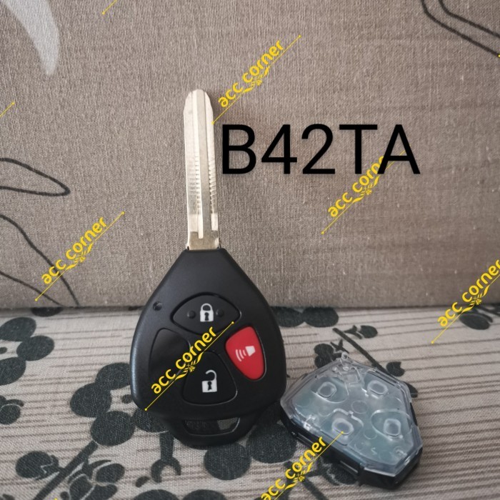 MODIFIKASI MARKET kunci remote innova altis hilux fortuner yaris camry B42TA