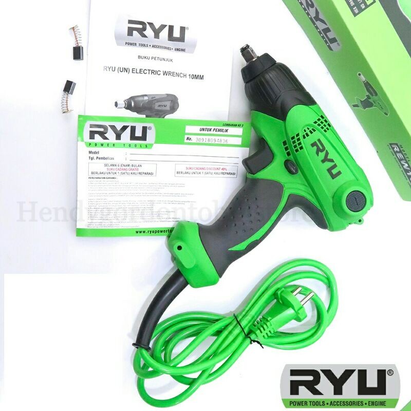 IMPACT WRENCH RYU REW 10 ALAT BUKA BAUT ELEKTRIK LISTRIK RYU / IMPACT LISTRIK / MESIN IMPACK BUKA BA