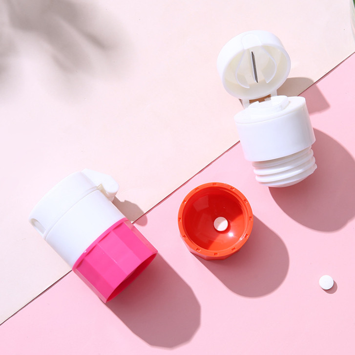 Alat Penghancur Pemotong Penumbuk Obat 4 in 1 Praktis Hemat Tempat — 10