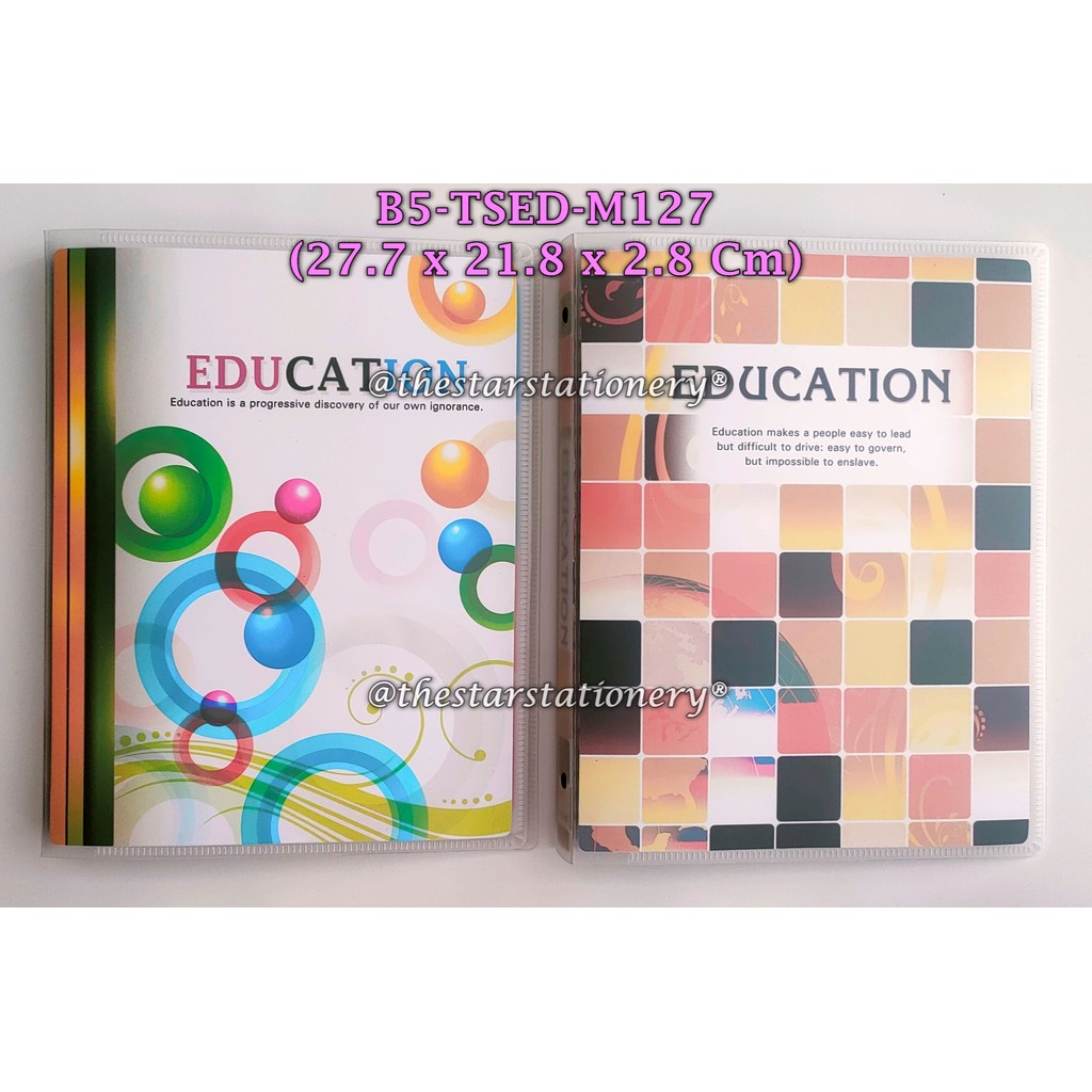 

(1 Biji) Map Binder Joyko B5-TSED-M127 Education 27.7 x 21.8 x 2.8 / Binder Note Joyko B5-TSED-M127